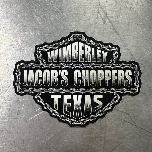 Jacob's Choppers Sticker